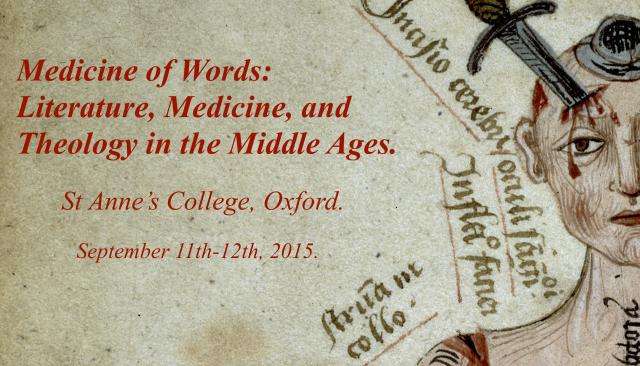 Medicine of Words Oxford conference 