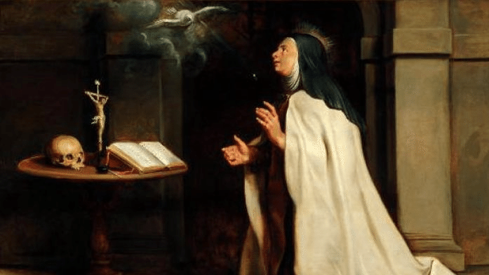 Peter Paul Ruben's: St Teresa of Avila's Vision of the Dove