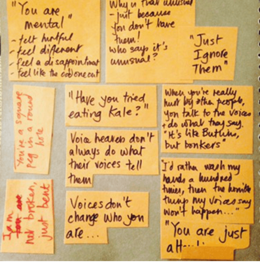 Notes from Listen Up